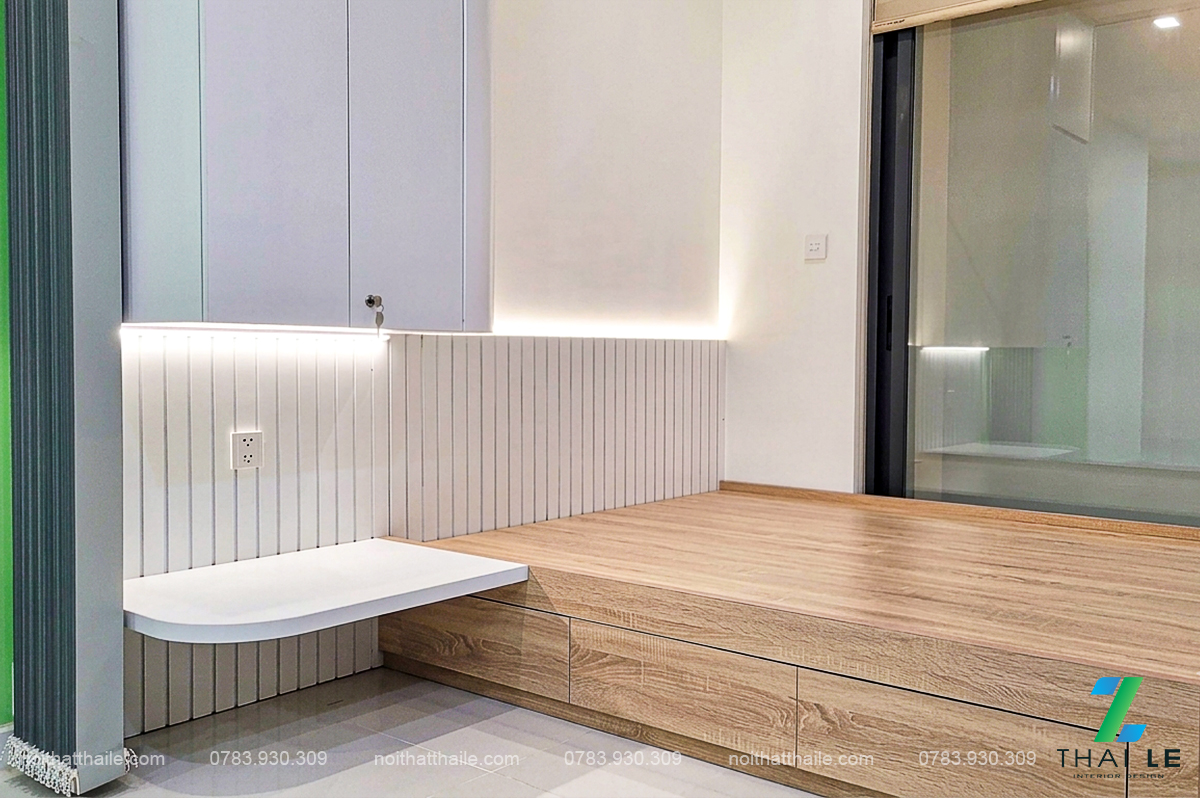Thi công nội thất căn hộ Central Premium B0820 | 49m2